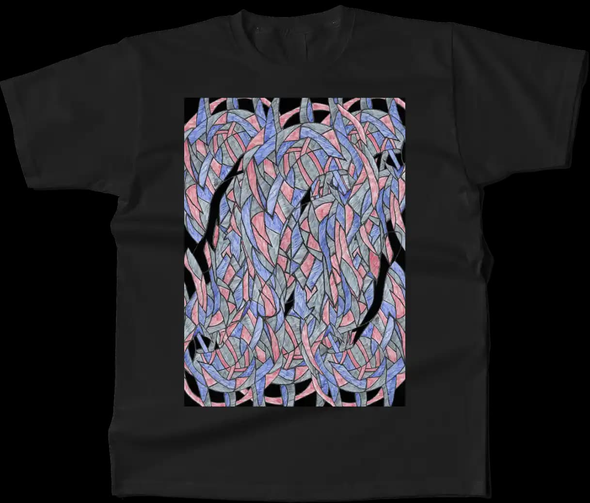 Abstract Art Meets Everyday Comfort Unisex Cotton Tee